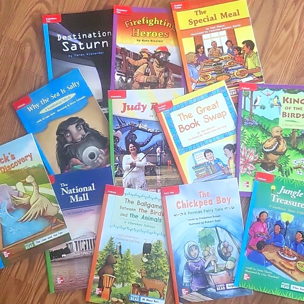 Assorted Variety of Children's Books
